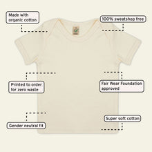 Load image into Gallery viewer, Team Tofu Vegan Baby T-Shirt