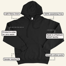 Load image into Gallery viewer, The Only Difference Is Our Perception Ethical Vegan Hoodie (Unisex)