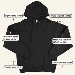 The Only Difference Is Perception Ethical Vegan Hoodie (Unisex)