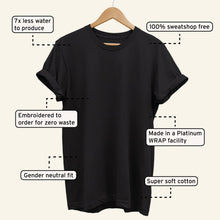 Laden Sie das Bild in den Galerie-Viewer, Besticktes Limettenfarbenes T-Shirt (Unisex)