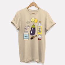 Load image into Gallery viewer, Baba Ganoush Ingredients T-Shirt (Unisex)