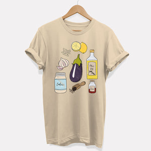 Baba Ganoush Ingredients T-Shirt (Unisex)