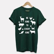 Laden Sie das Bild in den Galerie-Viewer, Sei freundlich zu jeder Art Ethisches veganes T-Shirt (Unisex)