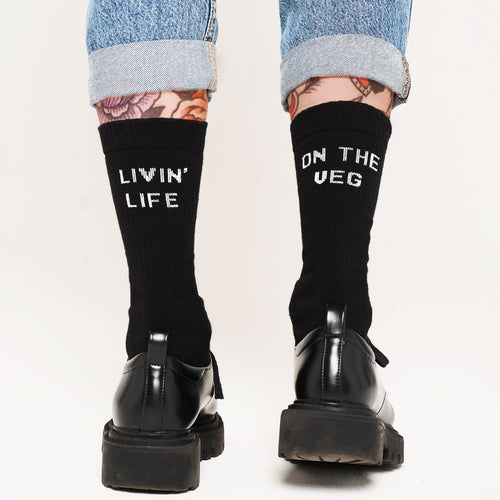Livin' Life On The Veg Socks (Unisex)