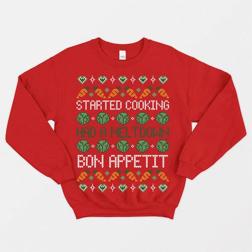 Bon Appetit Christmas Jumper (Unisex)