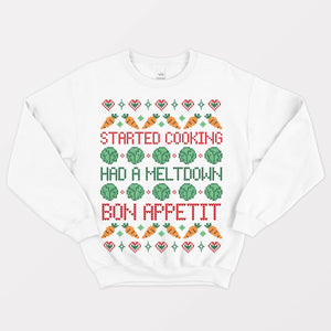 Bon Appetit Christmas Jumper (Unisex)