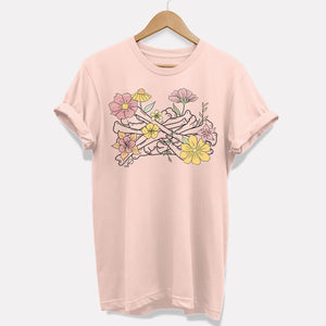 Zurückhaltendes Gekritzel-T-Shirt (Unisex)