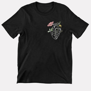 Botanatomy Heart Kids T-Shirt (Unisex)