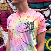 Load image into Gallery viewer, Botanatomy Heart Tie Dye T-Shirt (Unisex)