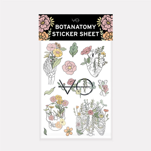 Botanatomy Sticker Sheet