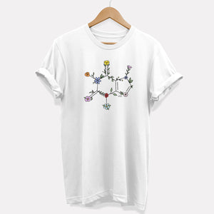 T-shirt Caféine Floracule (Unisexe)