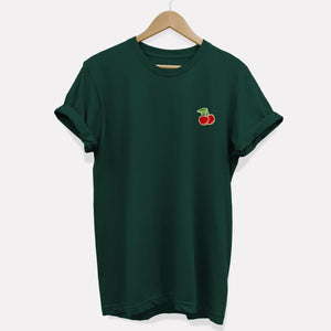 Cherry Embroidered T-Shirt (Unisex)