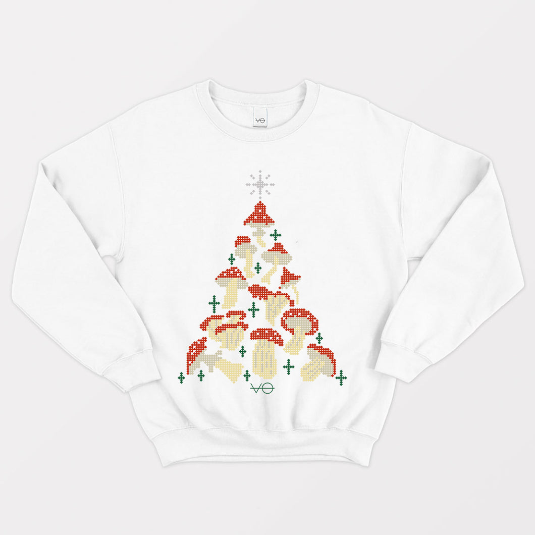 Pull de Noël végétalien Christmush Tree (unisexe)