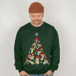 Christmush Tree Vegan Christmas Jumper (Unisex)