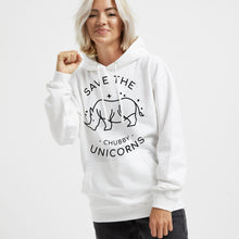 Load image into Gallery viewer, Save The Chubby Unicorns Hoodie (Unisex)