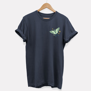 Dark Forest Luna Moth T-Shirt (Unisex)