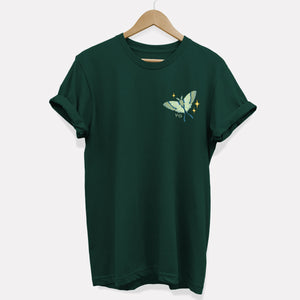 Dark Forest Luna Moth T-Shirt (Unisex)