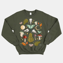 Load image into Gallery viewer, Dark Forest Vegan Sweatshirt (Unisex)