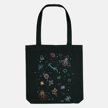 Load image into Gallery viewer, Deep Sea Jellies Tote Bag, Vegan Gift