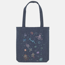 Load image into Gallery viewer, Deep Sea Jellies Tote Bag, Vegan Gift