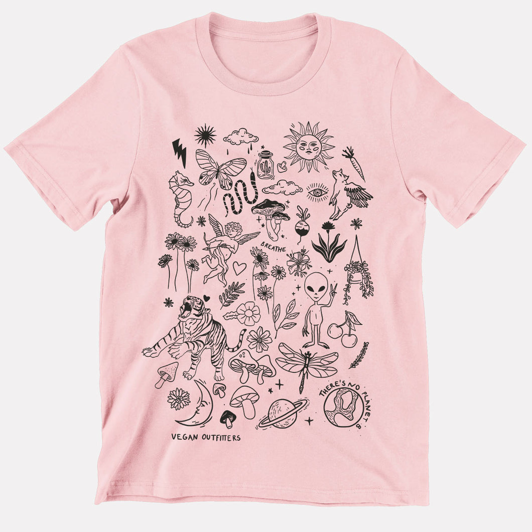 Sei freundlich zu jeder Art Kinder T-Shirt (Unisex)