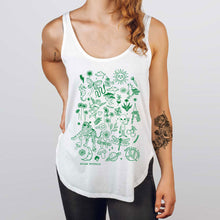 Load image into Gallery viewer, Doodle Women&#39;s Festival Tank