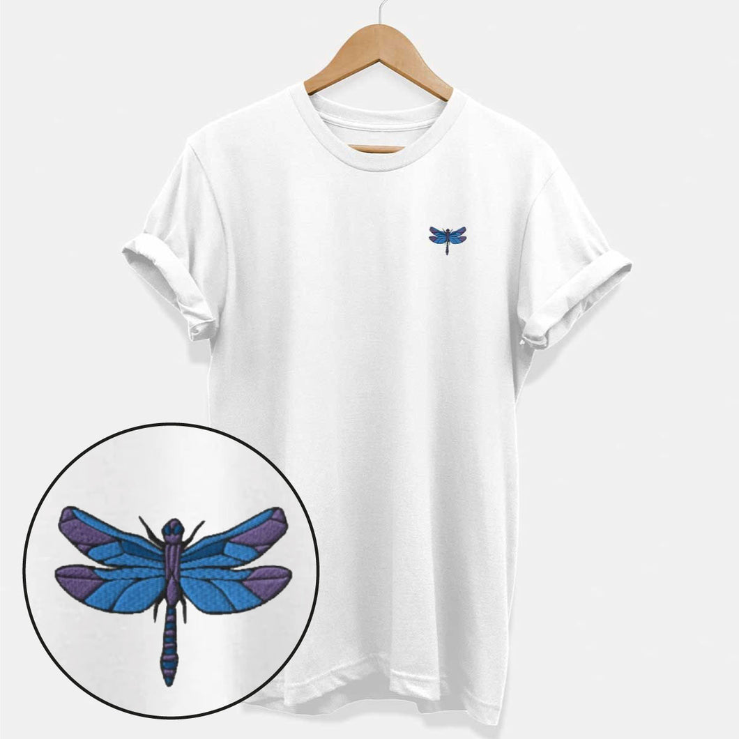 Dragonfly Embroidered T-Shirt (Unisex)