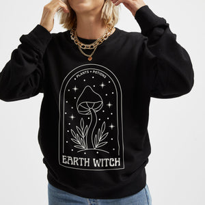 Sweat-shirt Earth Witch (Unisexe)