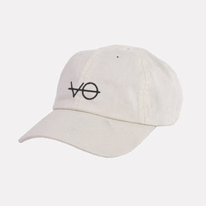 Embroidered VO Dad Cap (Unisex)-Vegan Apparel, Vegan Accessories, Vegan Gift, Dad Cap, BB653-Vegan Outfitters-Natural-Vegan Outfitters