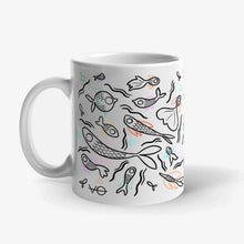 Load image into Gallery viewer, Fishies Mug, Vegan Gift