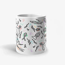 Load image into Gallery viewer, Fishies Mug, Vegan Gift