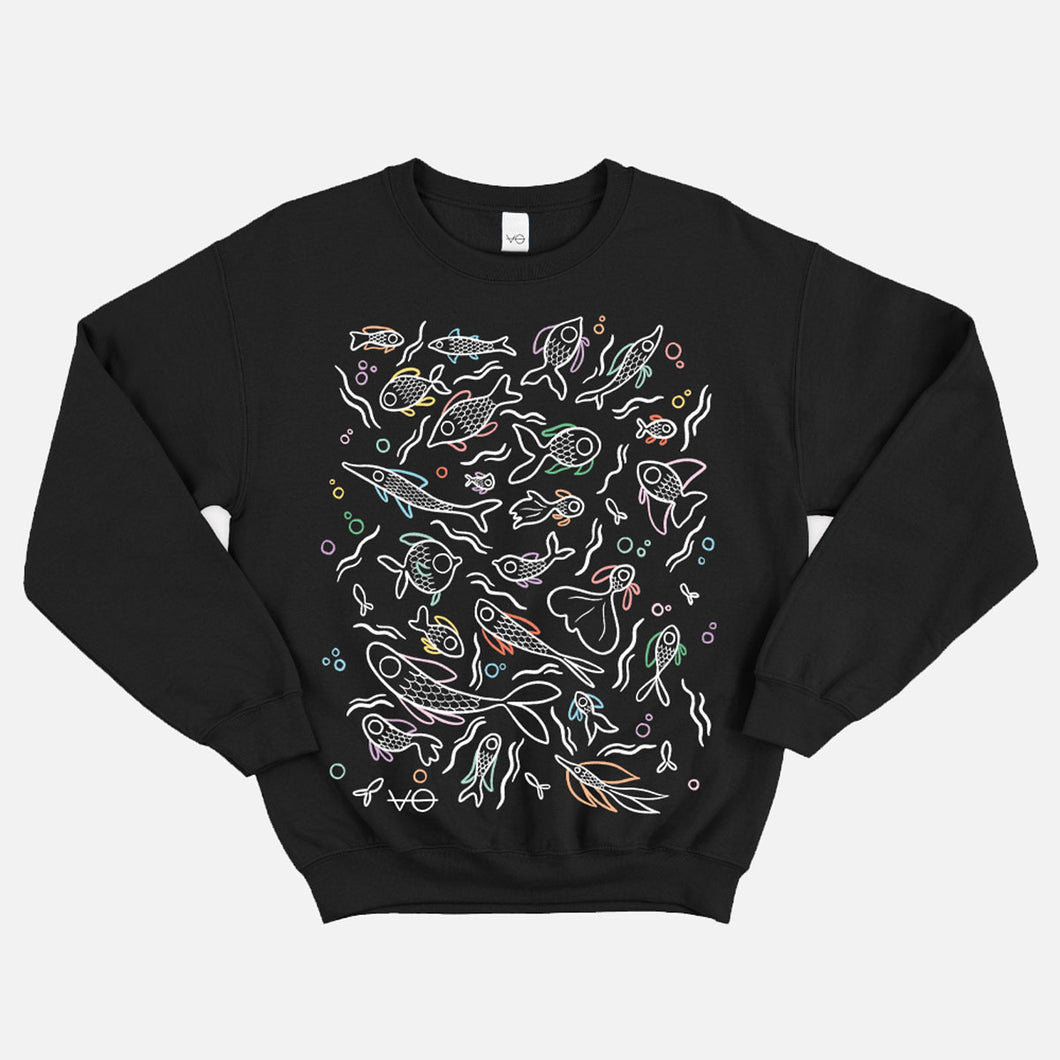 Du bist nur so hübsch wie die Art und Weise, wie du Tiere behandelst Sweatshirt (Unisex)