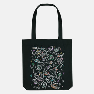 Fishies Tote Bag, Vegan Gift