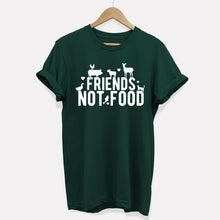 Laden Sie das Bild in den Galerie-Viewer, Friends Not Food Ethical Vegan T-Shirt (Unisex)
