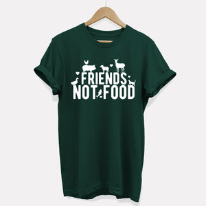 Friends Not Food Ethical Vegan T-Shirt (Unisex)