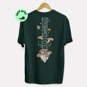 T-shirt de colonne vertébrale de botanique (unisexe)