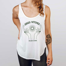Load image into Gallery viewer, Green Witches Women&#39;s Festival Tank