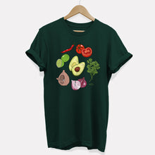 Load image into Gallery viewer, Guacamole Ingredients T-Shirt (Unisex)