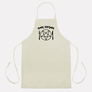 Hail Seitan Apron Vegan Apron, Vegan Gift