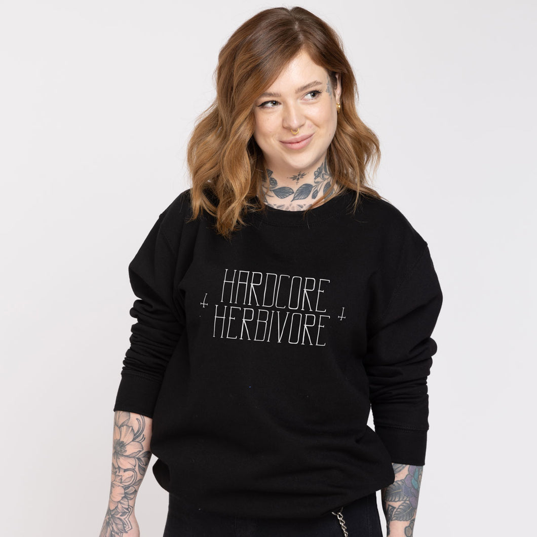 Hardcore Herbivore Ethical Vegan Sweatshirt
