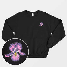 Laden Sie das Bild in den Galerie-Viewer, Besticktes Iris-Sweatshirt (Unisex)