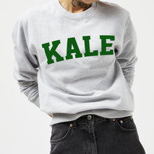 Charger l&#39;image dans la galerie, Sweat-shirt végétalien éthique Kale (Unisexe)