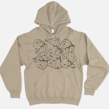 Laden Sie das Bild in den Galerie-Viewer, Leaf Skeletons Hoodie (Unisex)