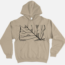 Laden Sie das Bild in den Galerie-Viewer, Leaf Veins Hoodie (Unisex)