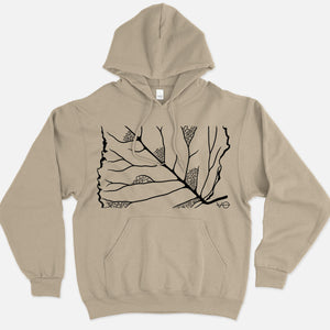 Leaf Veins Hoodie (Unisex)