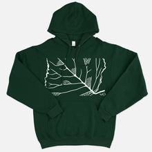 Laden Sie das Bild in den Galerie-Viewer, Leaf Veins Hoodie (Unisex)