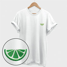 Load image into Gallery viewer, Lime Embroidered T-Shirt (Unisex)