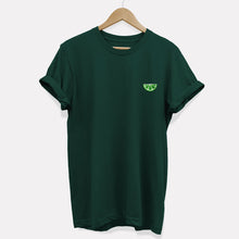 Laden Sie das Bild in den Galerie-Viewer, Besticktes Limettenfarbenes T-Shirt (Unisex)