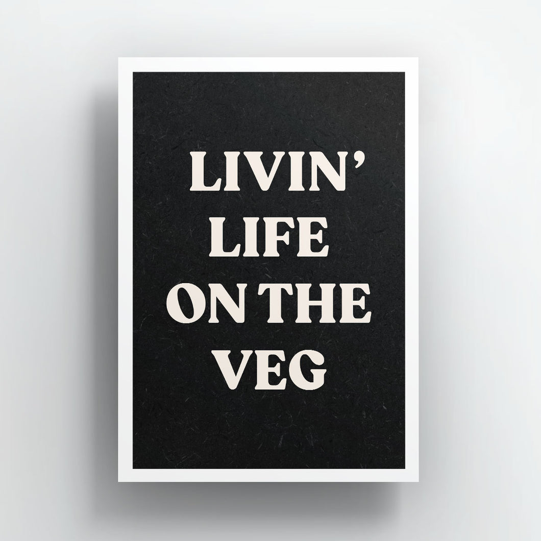 Chaussettes Livin' Life On The Veg (unisexe)