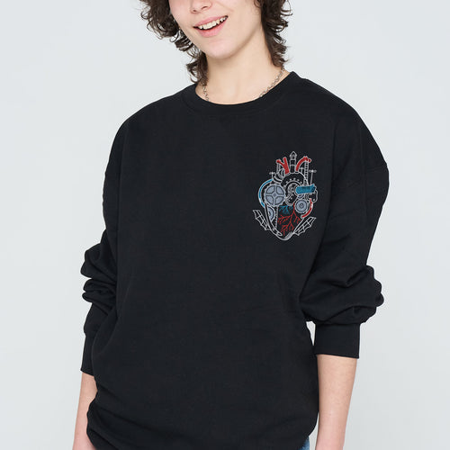 Mechanatomy Heart Sweatshirt (Unisex)